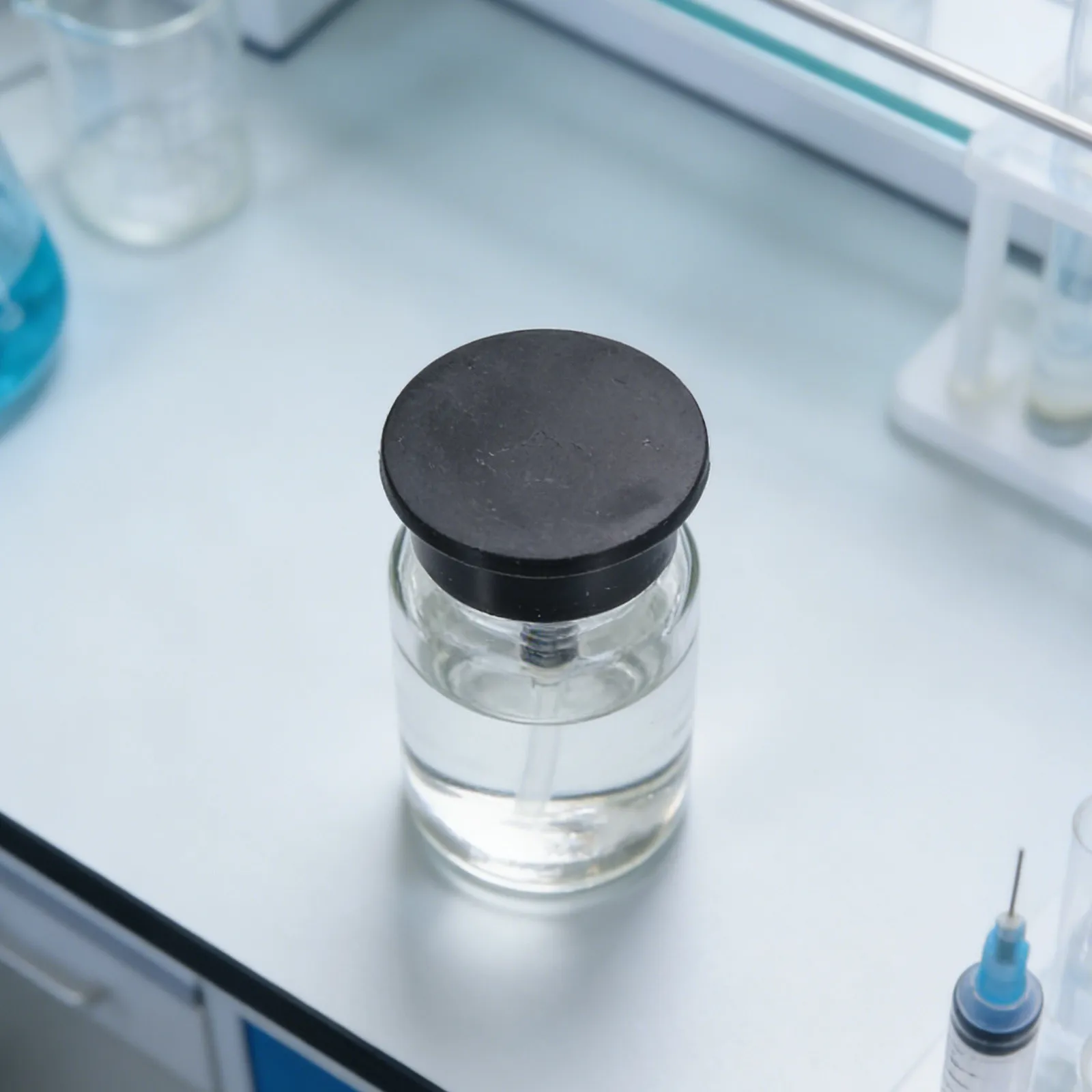 12Pcs 5Ml Vial Caps in 6 Vibrant Colors Reusable Airtight Leak-Proof Dust-Resistant Caps for Glass Vials Peptides Storage