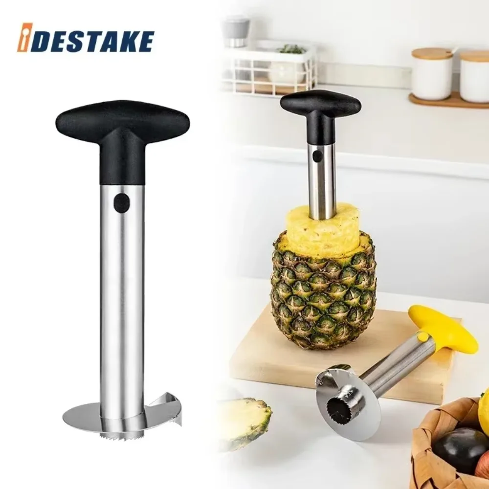 Stainless Steel Pineapple Silcer Peeler Fruit Corer Slicer Ananas Peeler Cutter Fruit Spiral Cutter Kitchen Tools  Accessories