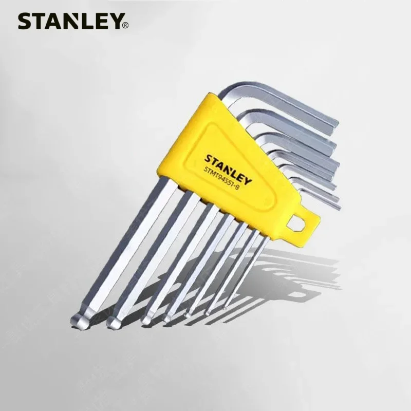 

Stanley 7 шт./компл. набор шестигранных ключей Imperial, шестигранные ключи, полный комплект дюймов 1/16 5/16 3/32 1/8 5/32 3/16 1/4 американского бренда