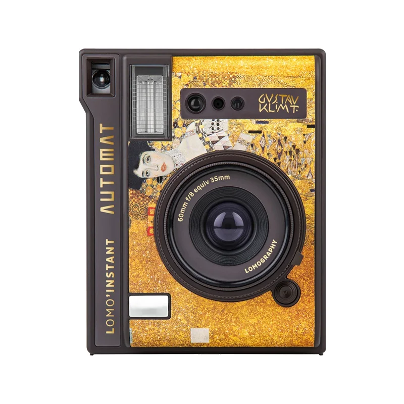 Lomography Lomo'Instant Camera Honoring Gustav Klimt Golden Age with 3 Lenses and Image Splitter Set