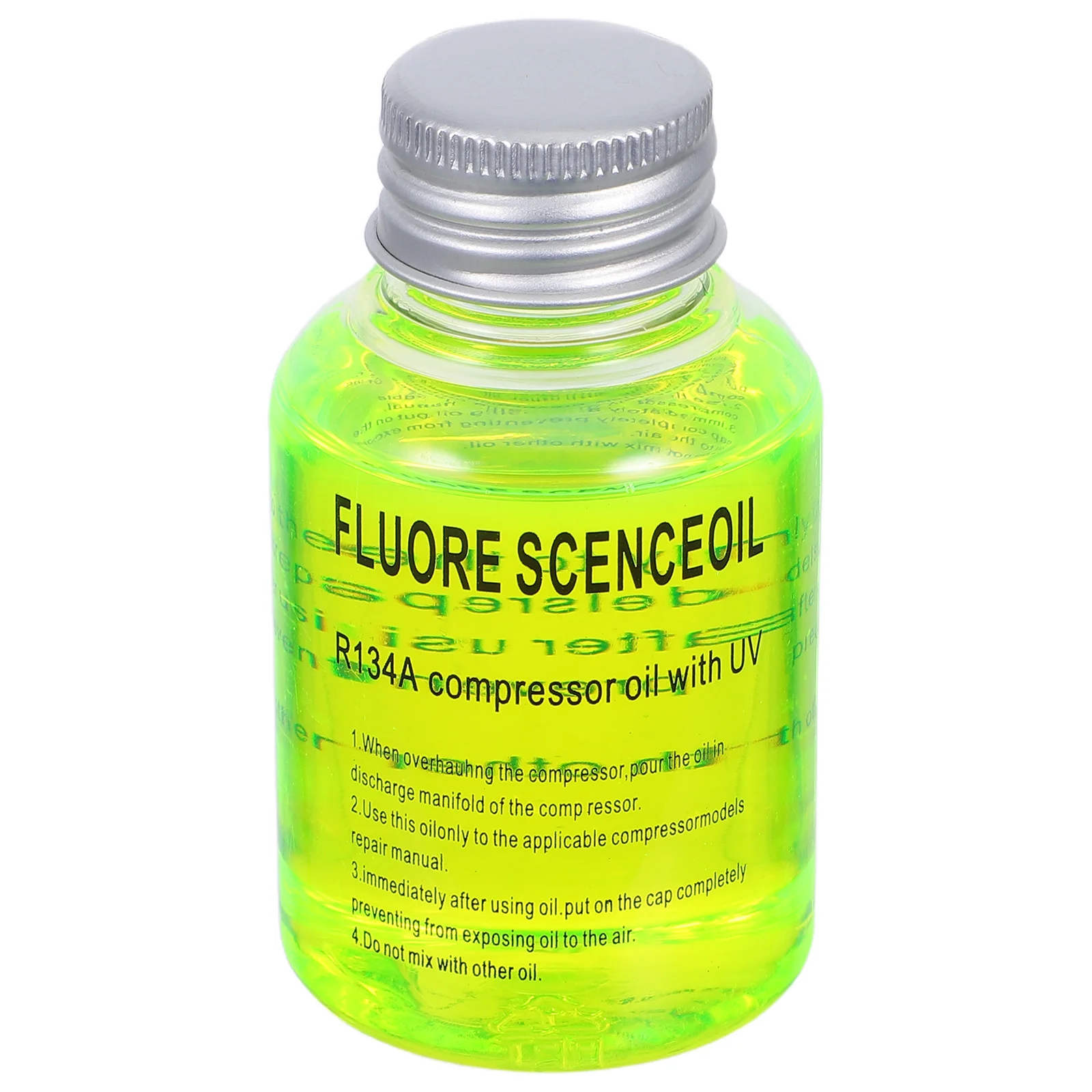 

60Ml Automotive Ac Leak Dye Kit Uv Fluorescent Coolant Leak Detection Fluid for Air Conditioning System Repair