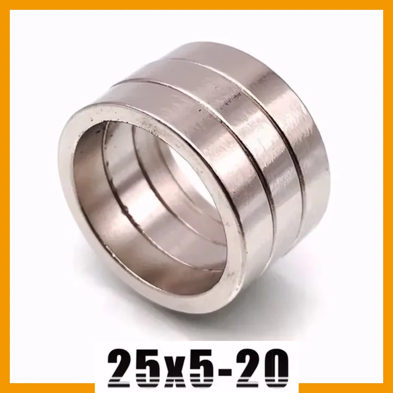 2-100pcs 25X5-20mm Ring Magnet for Kitchen Craft Fridge Whiteboard Office Refrigerator 25*5-20mm Accessory
