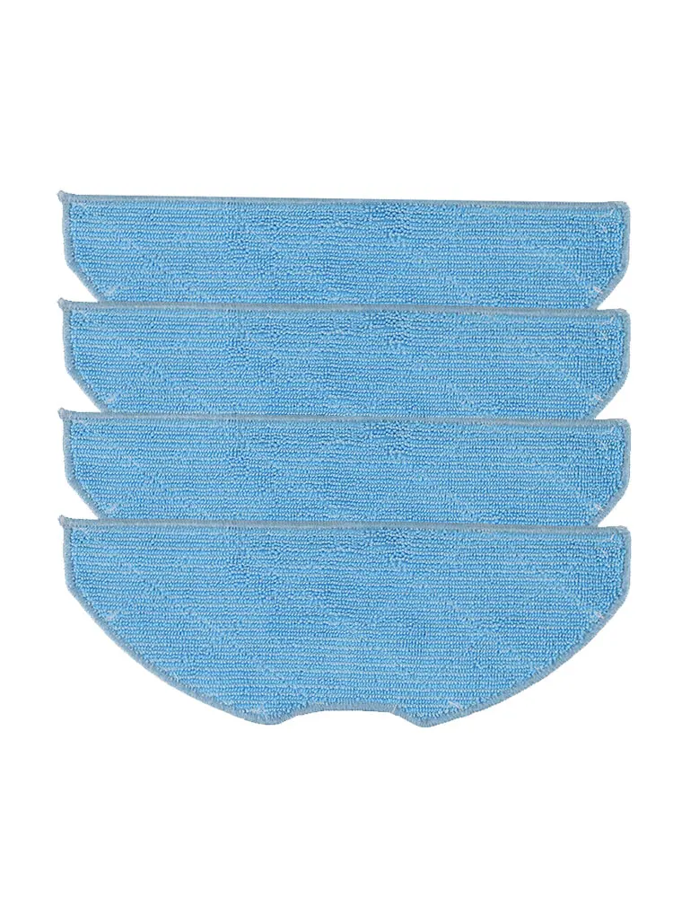 Daily Cleaning Robot Vacuum Accessories Microfiber Mop Cloths Pack Sturdy Microfiber Material Easy Installation Process
