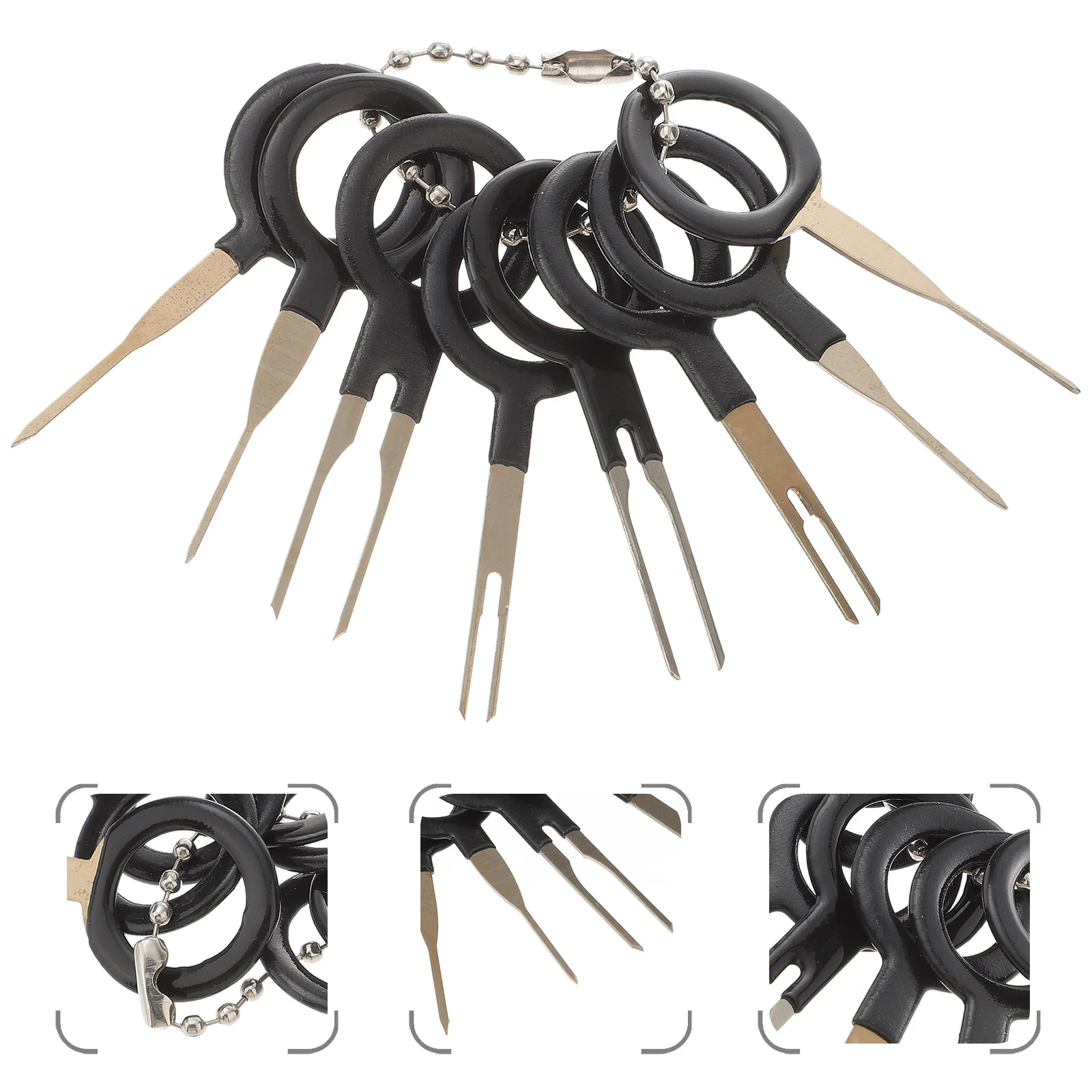 

73Pcs Terminal Removal Tool Kit Auto Wire Connector Pin Extractor Kit Electrical Depinning Set Car Motorcycle Terminal Removal