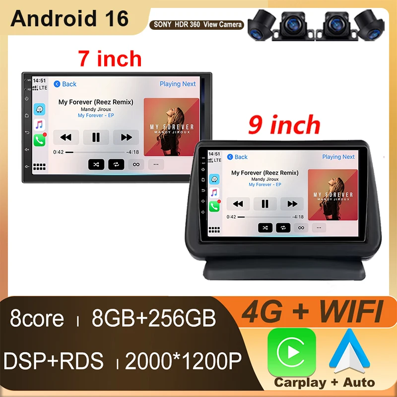 Android Car Radio For Nissan Note 2004 2005 2006 2007 2008 - 2012 Wireless Carplay Screen Multimedia Video 4G WIFI Stereo GPS BT