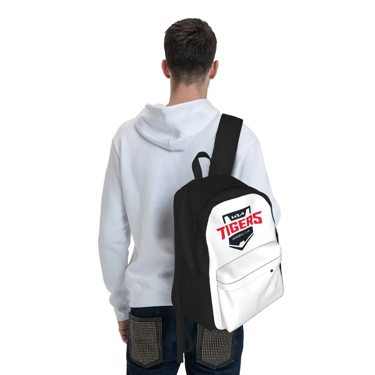 Kbo Kia Tigers Baseball Lover Sport Women Backpack Mochila 3D Classical Student School Bag Laptop Rucksack Boys Girls Rucksack