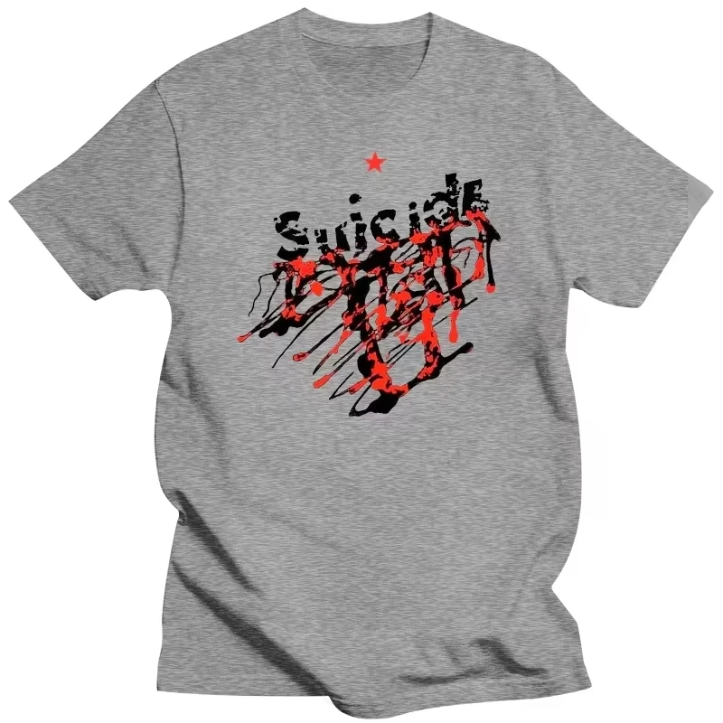 2026 Women and Men SUICIDE T-shirt (Alan Vega Talking Heads Swans Neu Youth Devo)