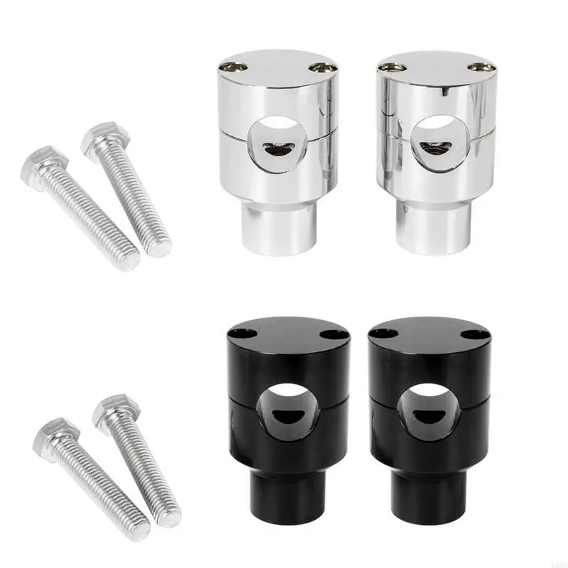 

D5BE Aluminum Handlebar Risers Clamp Comfortable Ride Suitable for 22mm/25mm Handlebars Motorcycles Dirt Pit Bike Accessories