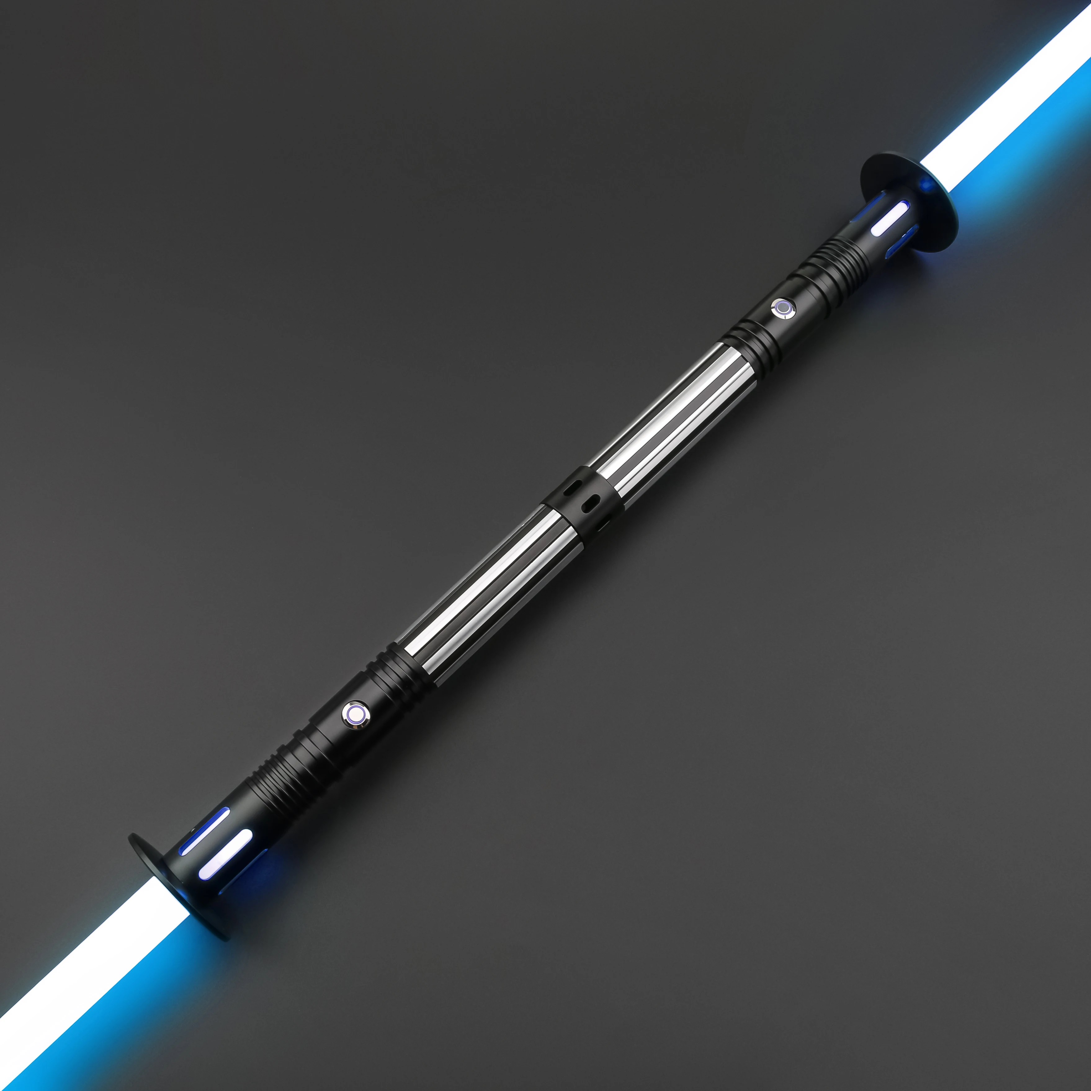 TXQSABER Laser Sword Neo Pixel RGB Lightsaber Heavy Metal Hilt Blaster Dueling Smooth Swing 12 Colors blade Cosplay Toys