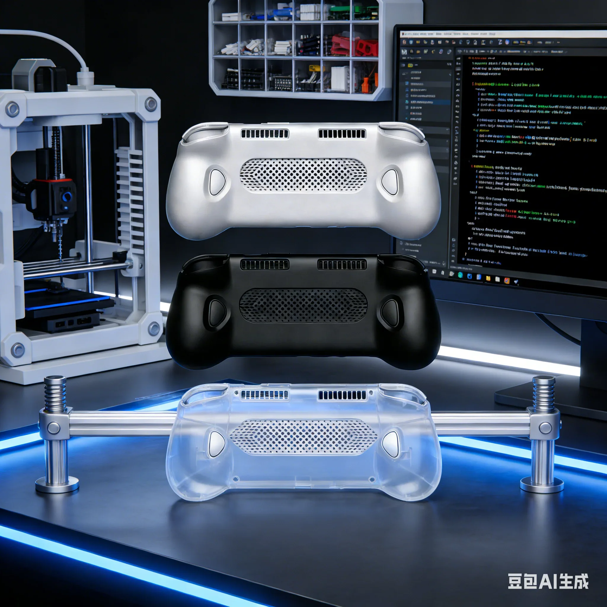 

1 шт. универсальная эргономичная рукоятка из АБС-пластика для игровой консоли Odin 3: комфорт и стиль в одном, сменные аксессуары