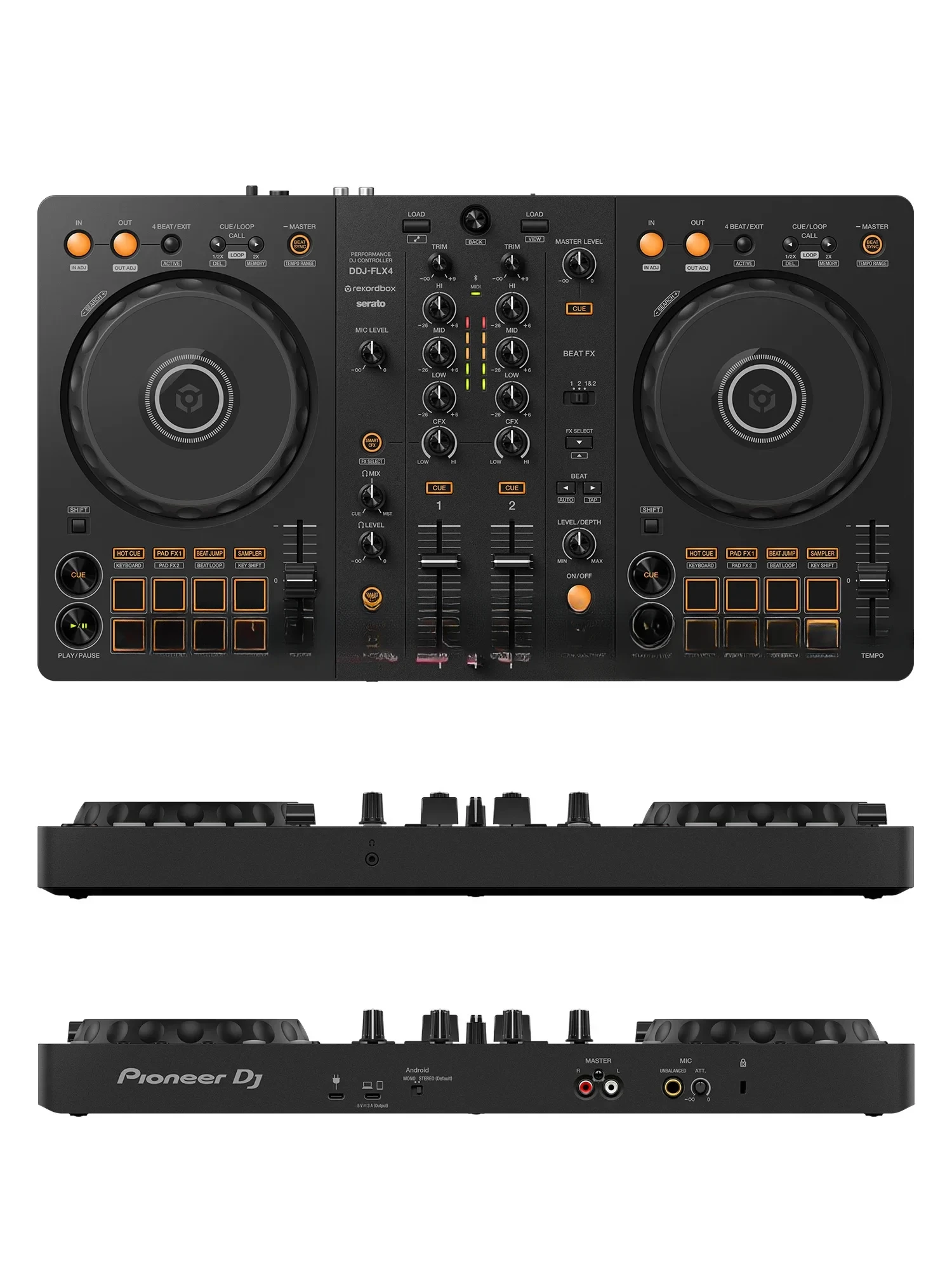 for DDJ-FLX4 DJ Controller Getting Started Disk Recorder Including Genuine Software Tutorials