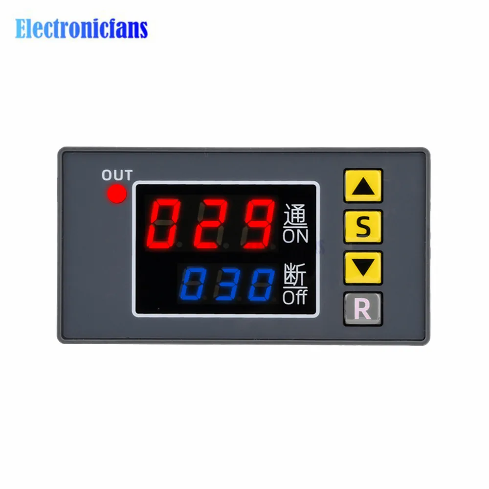 10A AC 110V 220V 12V Zeitrelais-Modul – Programmierbare Zeitverzögerung für Beleuchtung, Wasserpumpen und Motoren – Detail 27