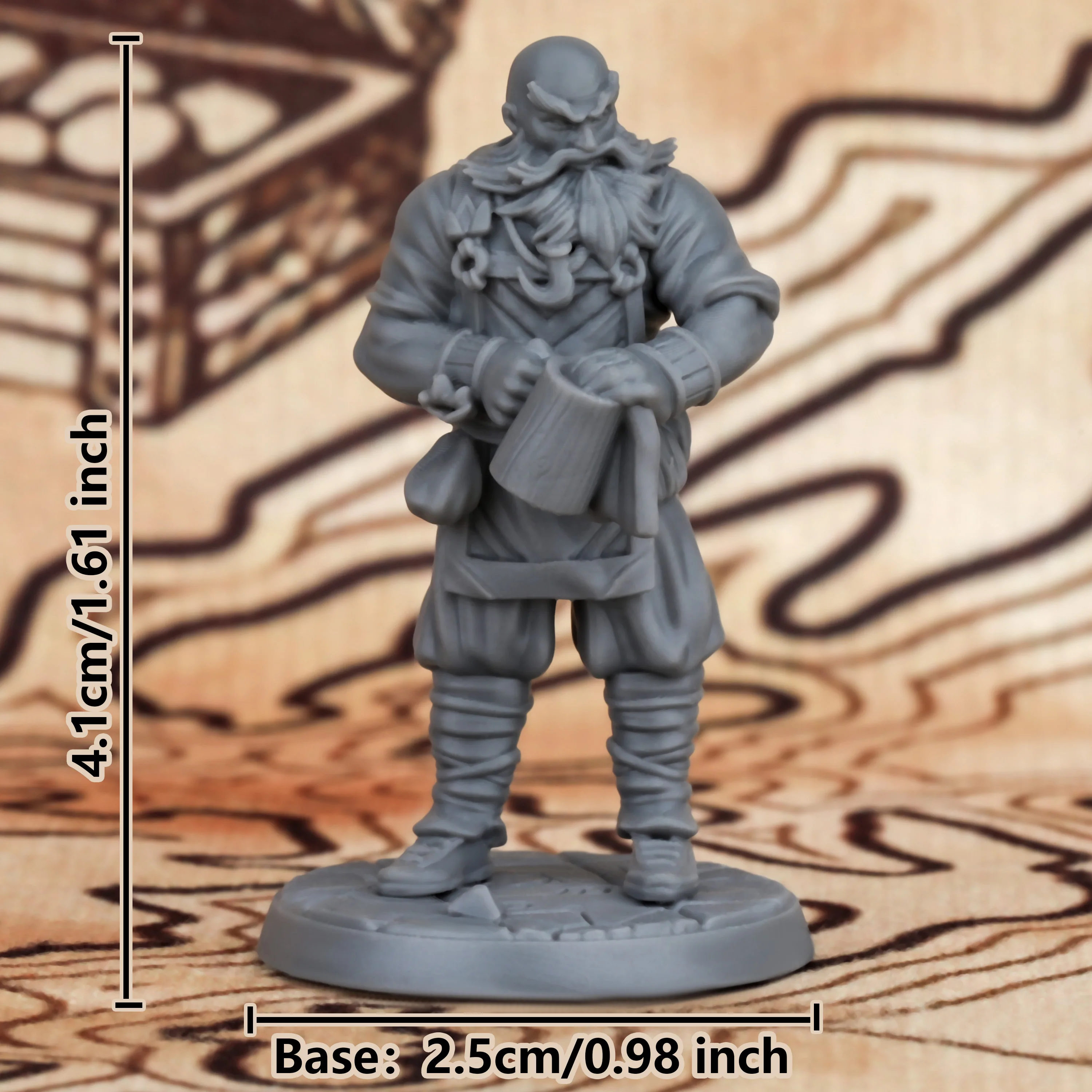 RPG Tank and IFV Miniature Model, Sci-Fi Detailed Military Model for Tabletop Games, TTRPG Role Play Game Accessory