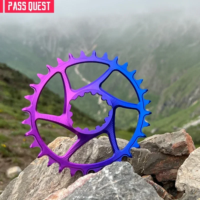 PASS QUEST for DUB Bike Chainring 3mm(offset) and 6mm(offset) MTB Mountain Bicycle Narrow Wide Oval adn Round Chainring