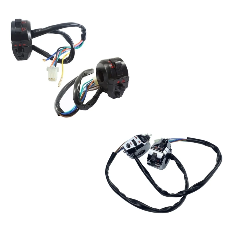 

Universal Motorcycle Converter Long Service Handlebar Switches for Bikes Dropship