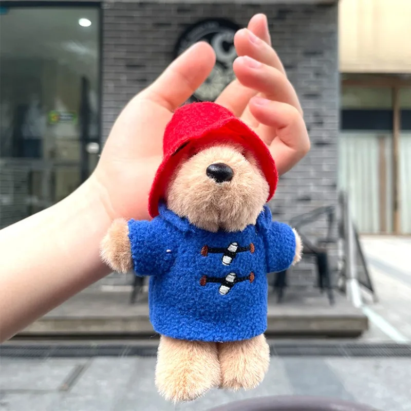 새로운 스타일의 패딩턴 베어 빨간 망토를 입은 소녀 영화 원본 어린이 플러시 인형 펜던트 선물 장식 일용품