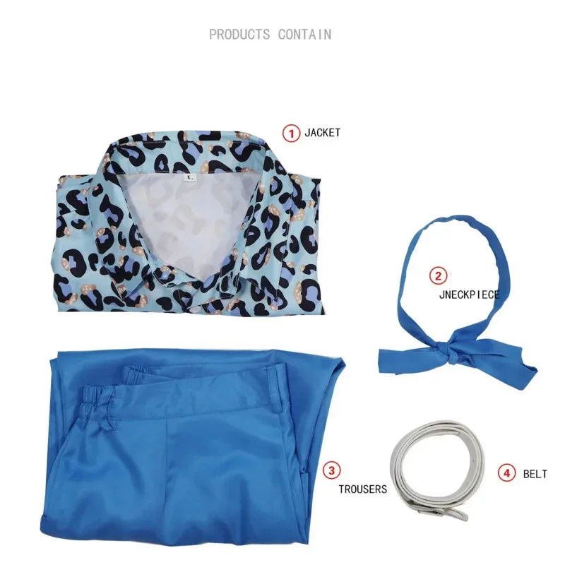 Sky02 Barbi คอสเพลย์ผู้ใหญ่ Ken เครื่องแต่งกายสีฟ้าเสื้อคาวบอยสั้นเครื่องแต่งกายฮาโลวีน Carnival Party Proms เครื่องแต่งกายสําหรับ Men88Ji #