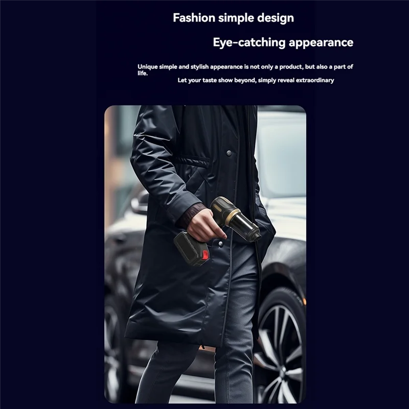 

Автомобильный бытовой пылесос MOPHE, мощный пылесос, портативный беспроводной пылесос 21000PA, бытовой мини-фен для волос