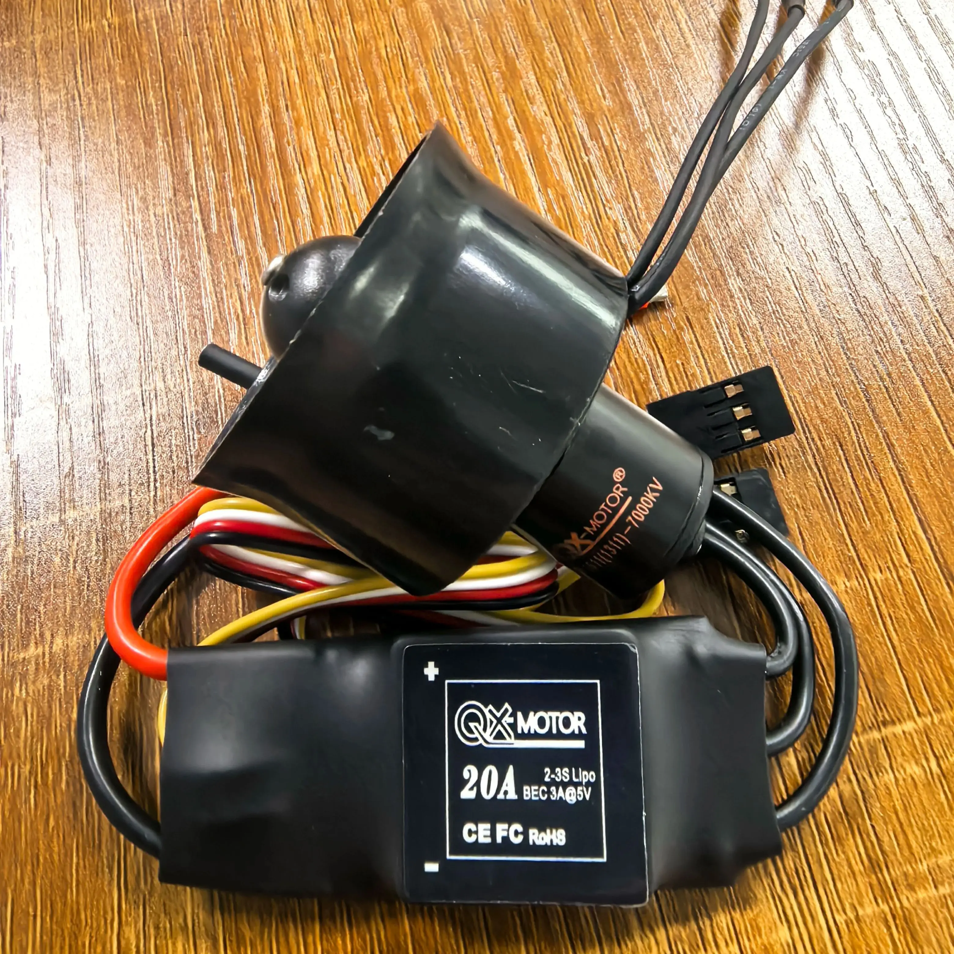 30mm 6 Blades Ducted Fan EDF with QX-MOTOR 4000KV 5000KV 6000KV 7000KV 14000KV Brushless Motor For DIY RC Airplanes Model Parts