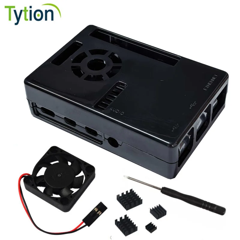 Raspberry Pi 4B Case ABS Protective Shell Box With Cooling Fan - view 6