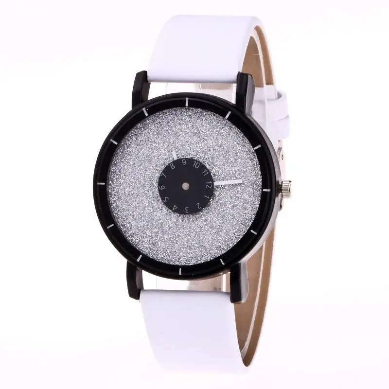 Glitter star ladies watch fashion trend belt model women's quartz watch