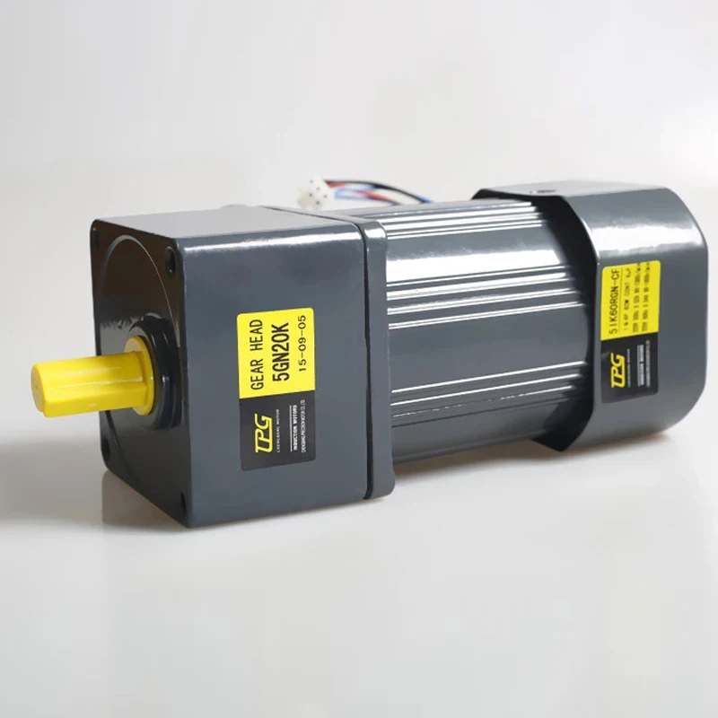 60W 220V/380V AC Gear Speed Motor / Geared Motor 5IK60RGN-CF Motor + Speed Governor