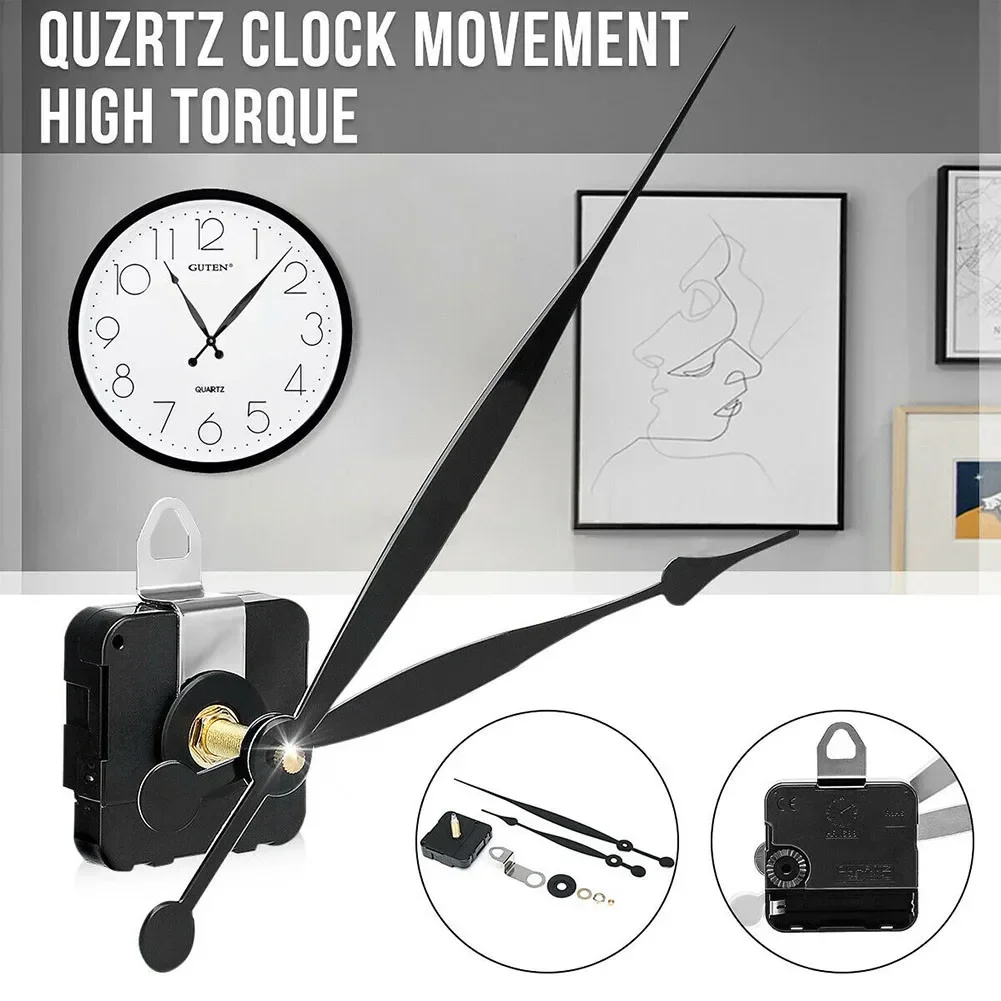 DIY High Torque Quartz Controlled Clock Movement Motor Mechanism wall clock with Long Hands home decoration