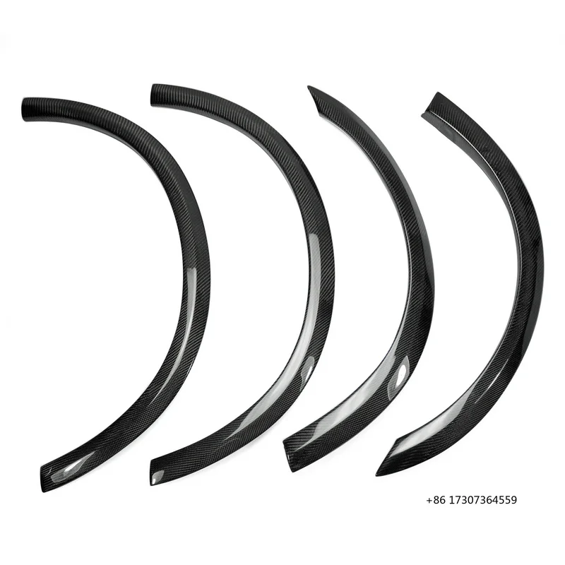 Superior AC Style Carbon Fiber Fender Flares 4pcs Set for Nissan R34 GTR Car