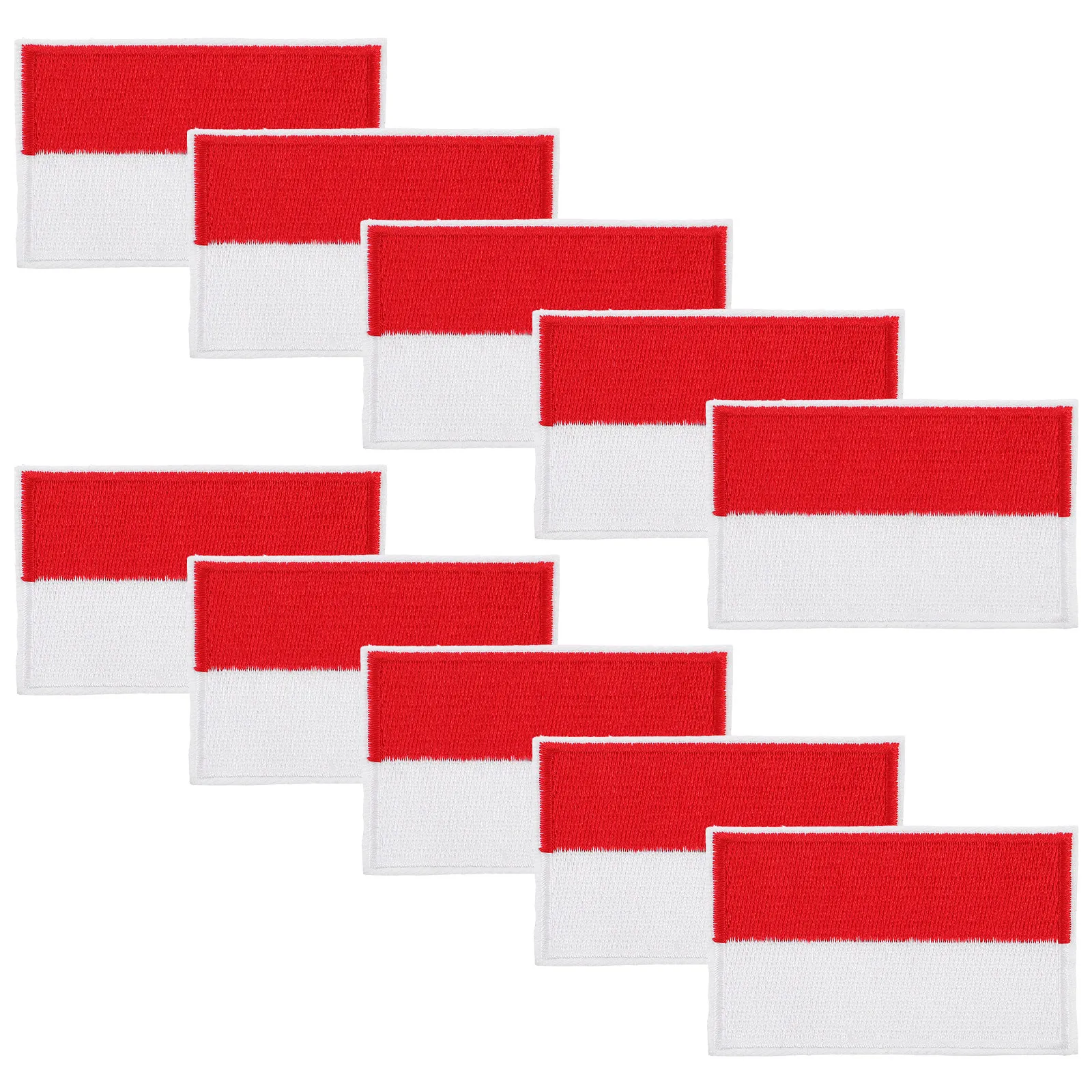 10Pcs Indonesia Flag Patch Emb - đánh giá và giá Sewing Indonesia