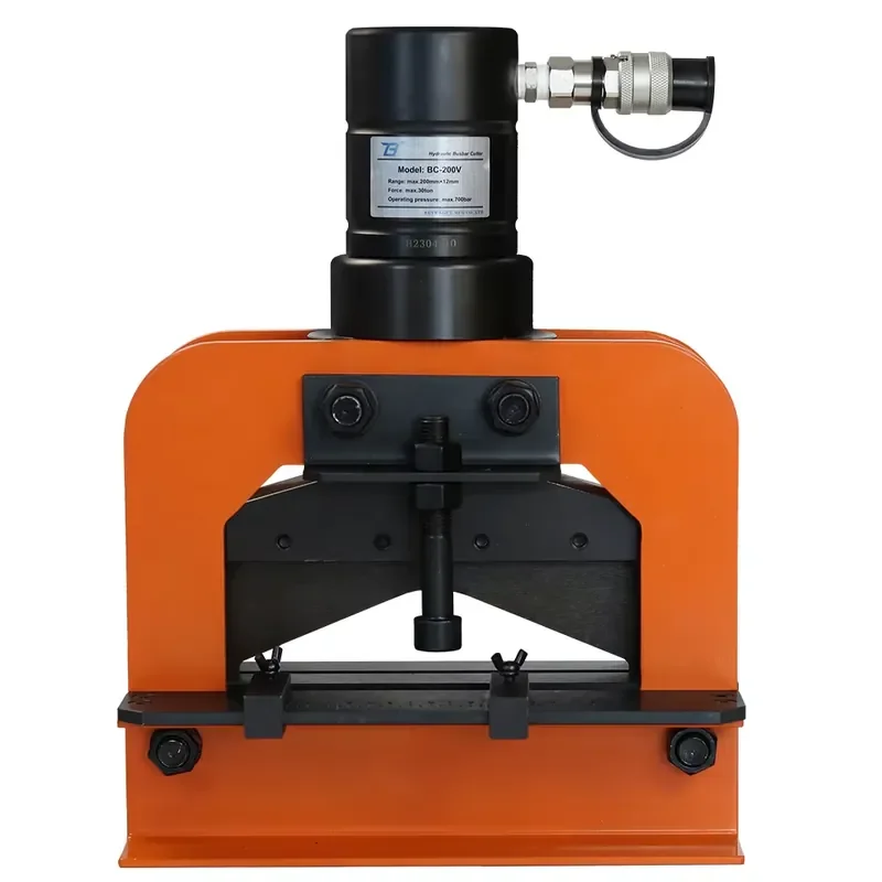 BETE BC-200V 30T Hydraulic Busbar Cutter 200mm for Cu/Al Busbar OEM