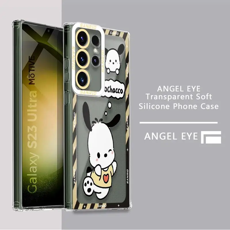 Super Cartoon Kurome Melodys phone case for Samsung Galaxy S24 S23 Plus FE S22 S20 S21 Ultra X3 X8a X7b X8 5G Clear fundas cover