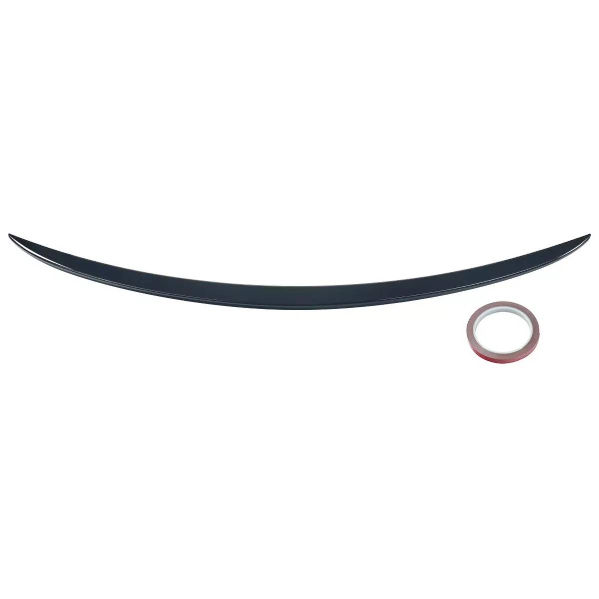 For Mercedes Benz W205 Tail Spoiler Roof Lip C-class C180 C200 C300 C43 C63 AMG S 2015-2021 Sedan Rear Trunk Spoiler Gloss Black view 4