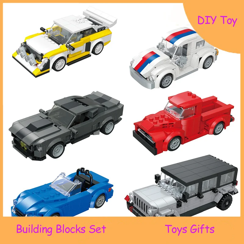 

Luxury Car Toy Building Blocks Racing Model Set - Educational Puzzle Toy for Kids, Perfect Birthday Gift