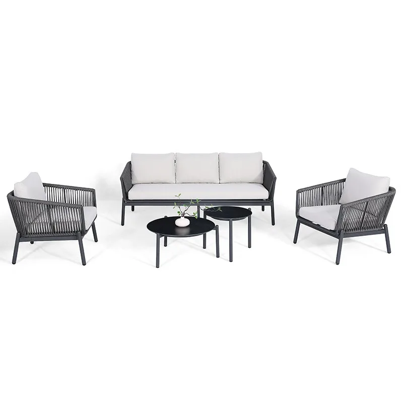 Outdoor sofas, patio teak rattan furniture