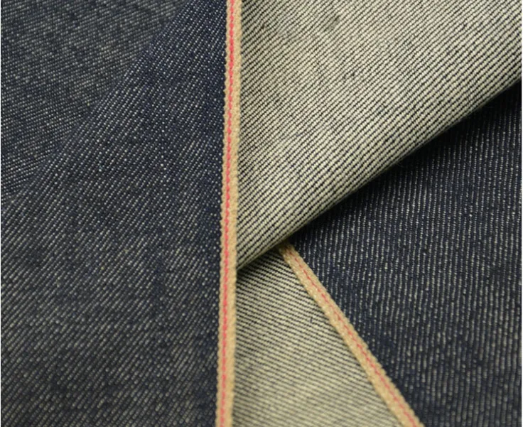 13oz Right Hand Twill Selvedge Denim Fabric By The Yard Slub Denim Textile Manufacturers W283226