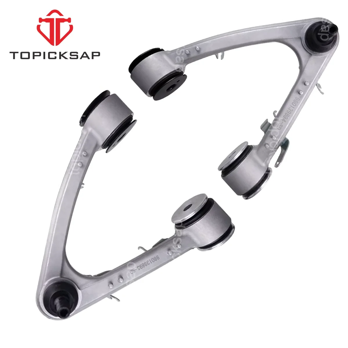 TOPICKSAP 2Pcs Front Upper U-Type Control Arm Left Right Kits for Maserati M139 Quattroporte GranTurismo 2007 2008-2017 2018