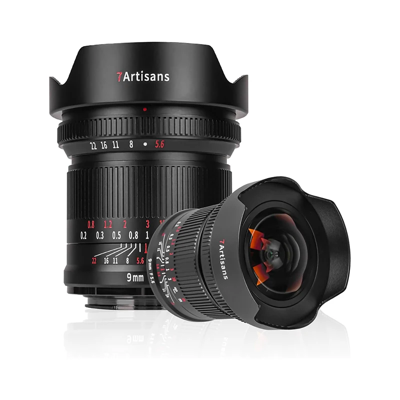 7artisans 9mm F5.6 Full Frame MF Ultra Wide Angle Prime Lens For Sony E Nikon Z Canon RF Sigma L Mount