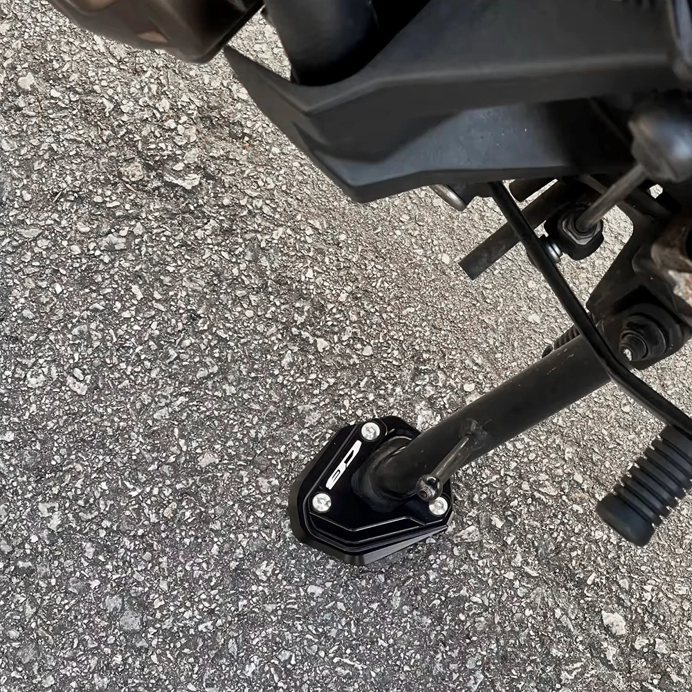 For Honda CBR650R CB125R CB650R CBR500R CB500X CB500F NX400 NX500 CL500 2018-2025 Motorcycle Kickstand Side Stand Extension Pad view 3