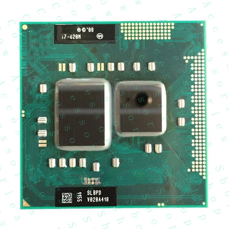 PP+  FOR Intel Core i7-620M 2.66 GHz 4M Dual Core Laptop Processor SLBPD SLBTQ Socket G1