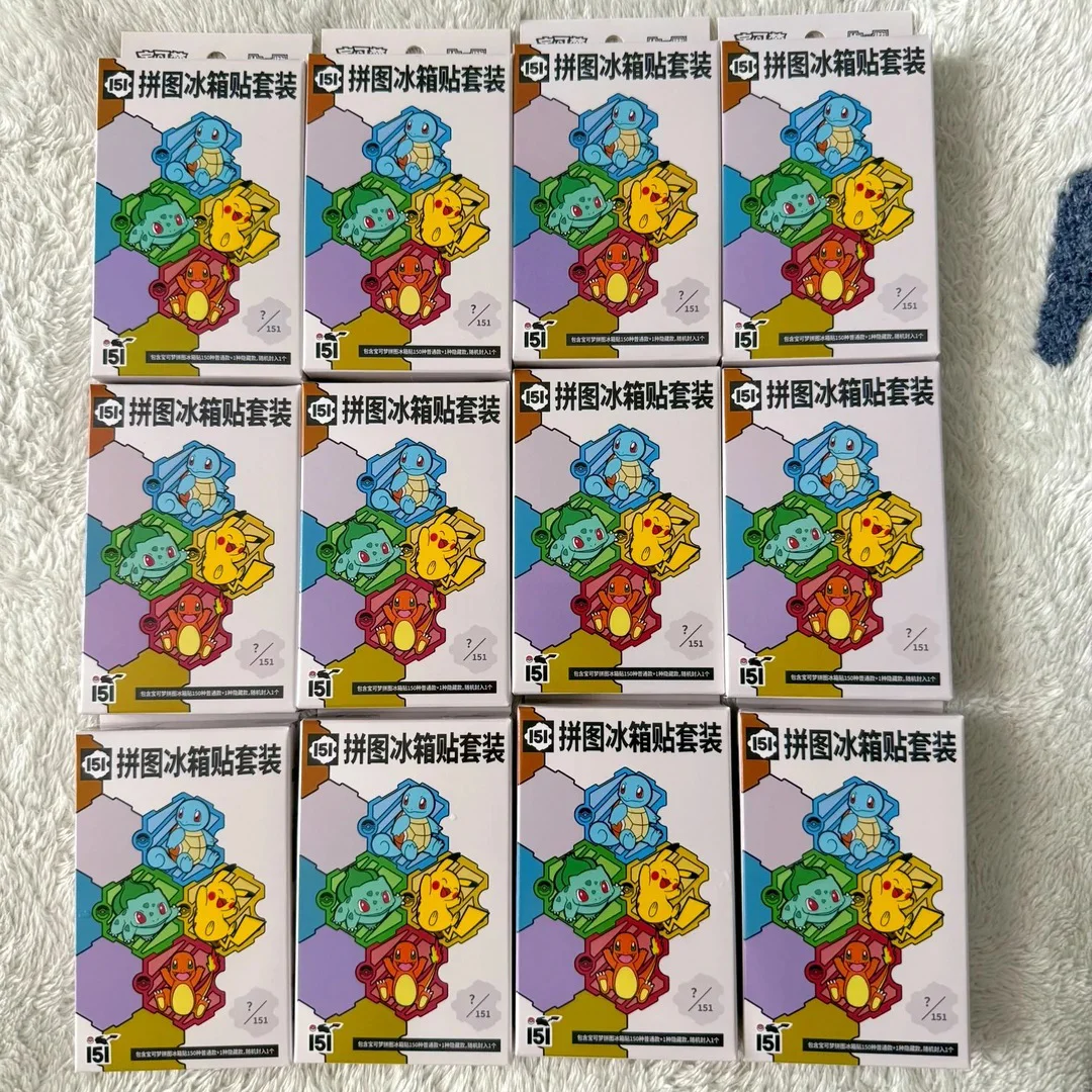 Pokemon Jigsaw Fridge Magnets 151 Scarlet & Violet Series