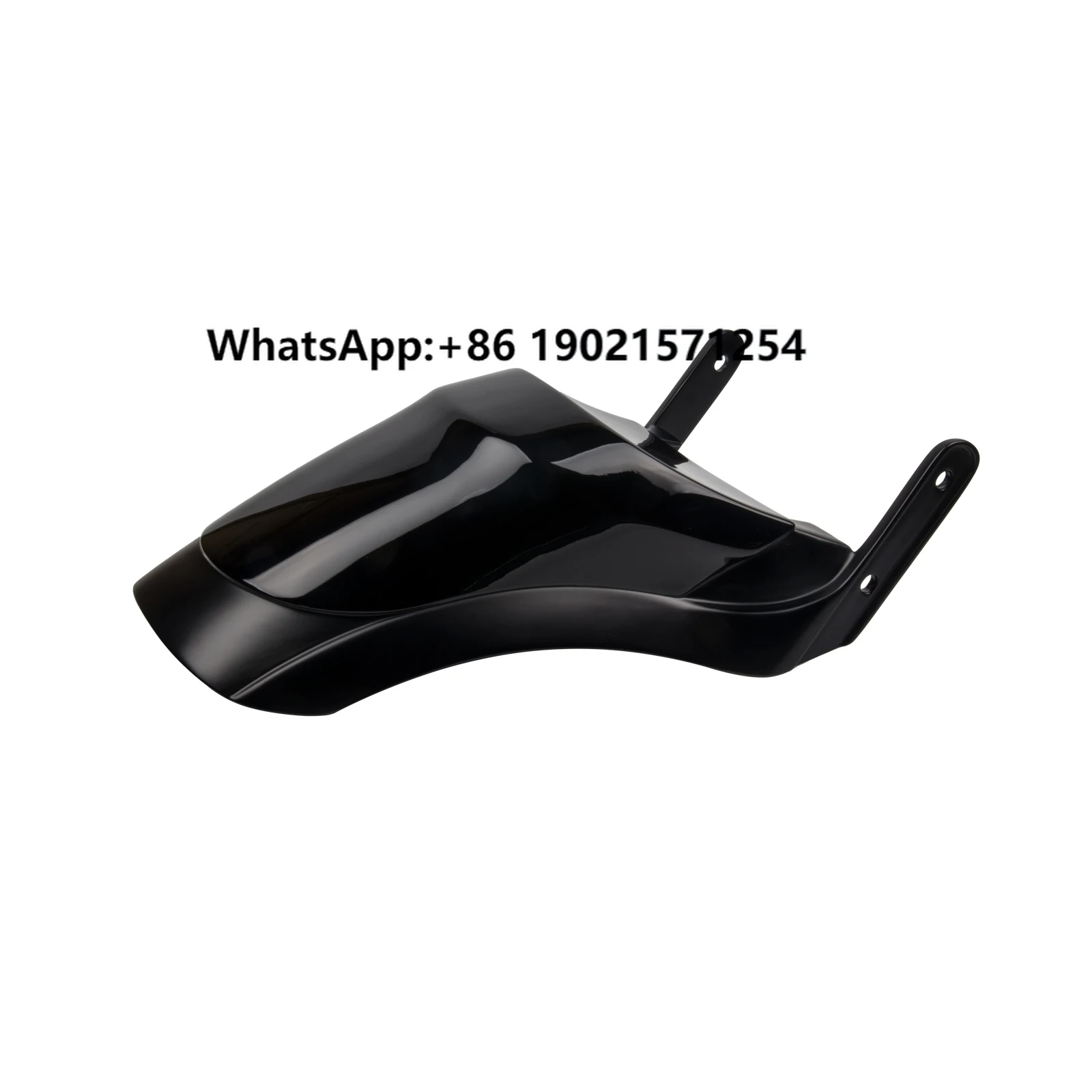 

Hopero GT Gloss Black Short Rear Fender With Brake Turn Lights for '18-Later Harley Fat Boy Breakout
