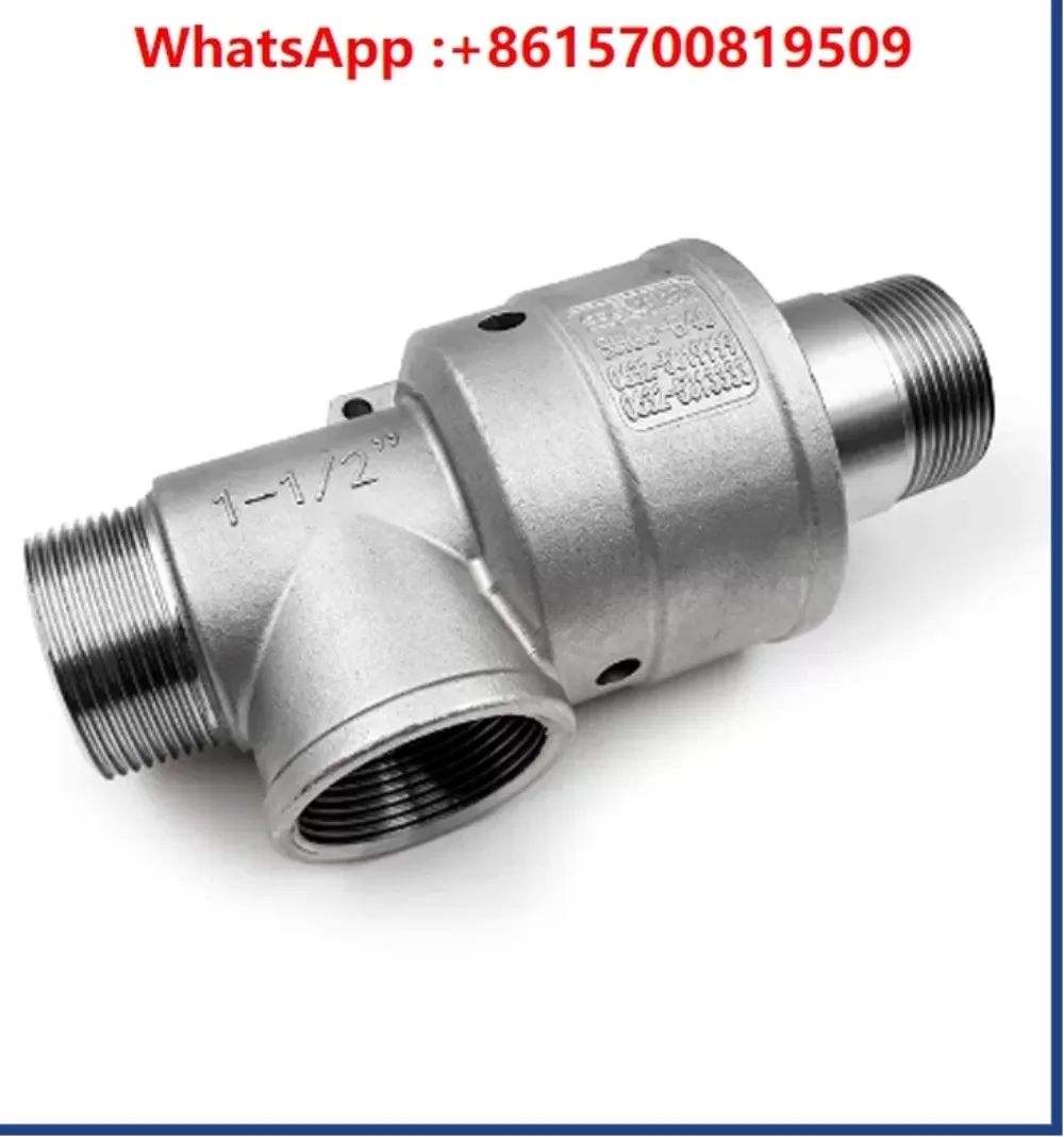 

304 stainless steel single and two-way high-speed, high-pressure and high-temperature 360-degree universal rotary joint