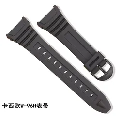 For Casio G-shock W-96H W96H Rubber Resin Watch Strap Waterproof Watchband Wristband Accessory Bracelet