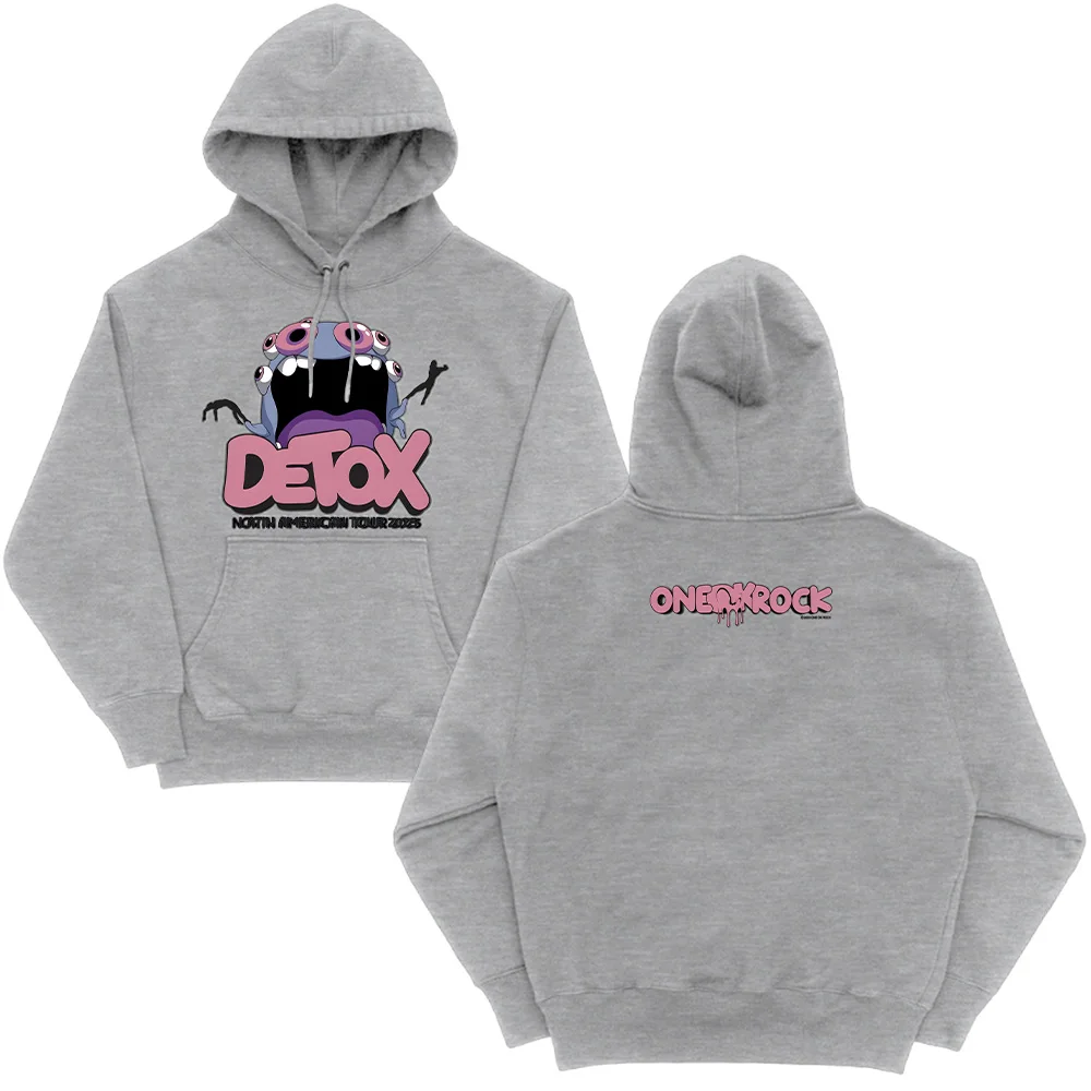 

Detox Monster Tour Hoodie Japanese Rock Band One Ok Rock 2025 Fashion Women Men Clothing Harajuku Graphic Pullovers Streetwear