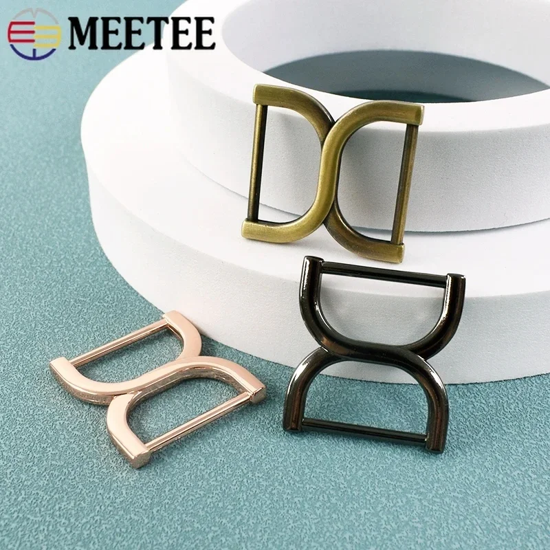 5/10/20/30Pcs 25mm Metal Adjuster Buckles Bag Strap Connector Ring Webbing Snap Hooks Belt Slider DIY Hardware Craft Accessories