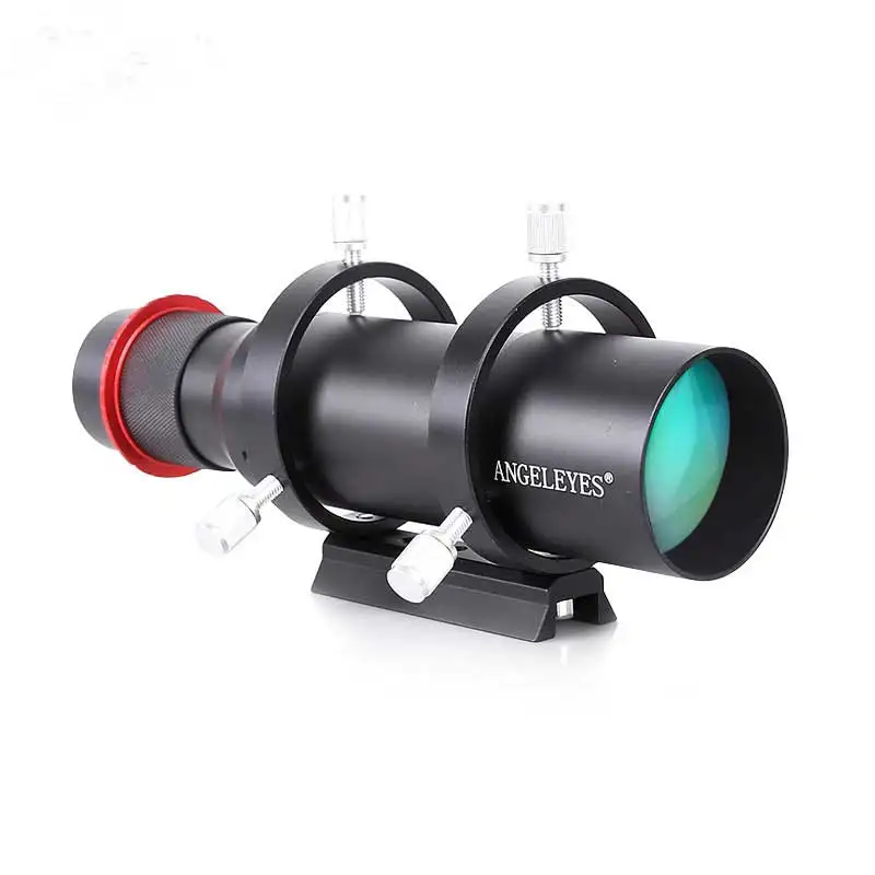 Angeleyes-Fully Coated Guide Scope, Guide Finder, Eyepiece with Bracket, 1.25 