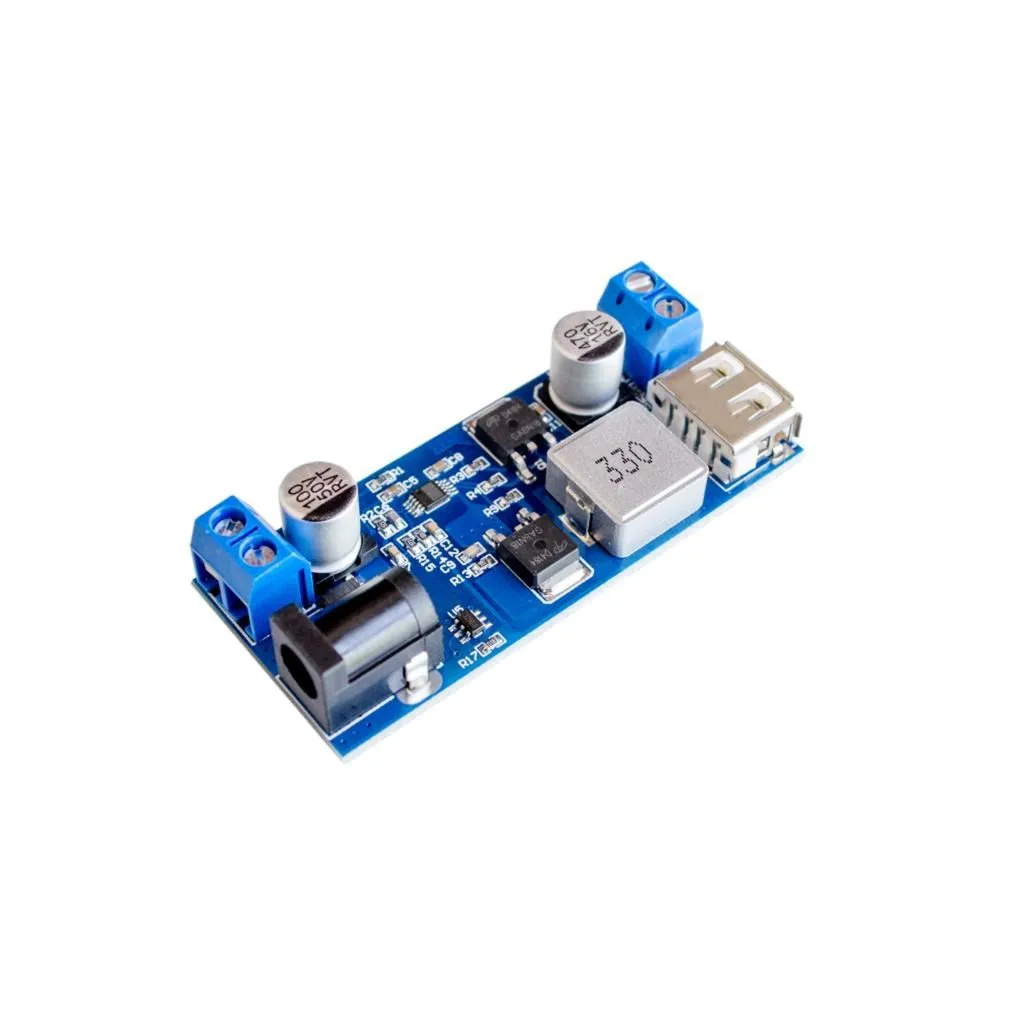 DC-DC 24V/12V bis 5V 5a Step-Down-Netzteil Buck-Konverter ersetzen lm2596s einstellbares USB-Step-Down-Lade modul für Telefon