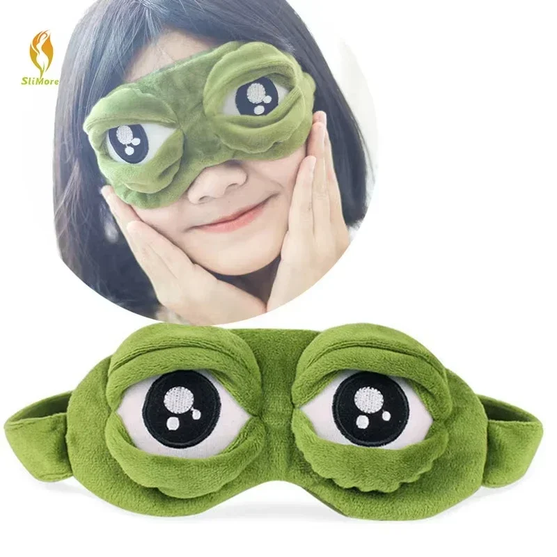 Sleep Eye Mask for Men and Women, Shiny Sleep Eye Mask, Plush Toy Travel Yoga Nap To Block The Light