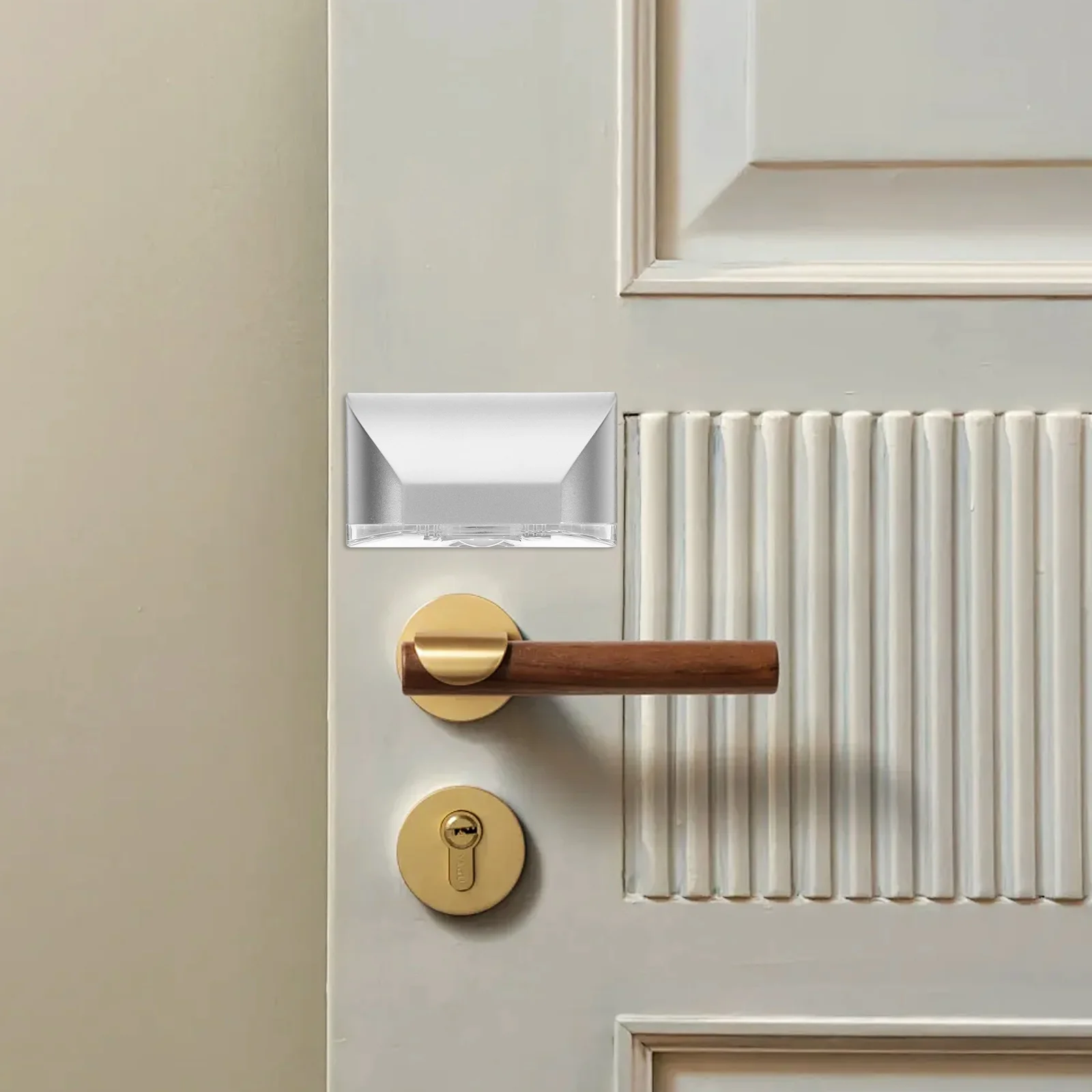 Door Lock Induction Lamp Led Infrared Sensor Night Light For Closet Drawer Kitchen Car Glove Box Motion Sensing Light