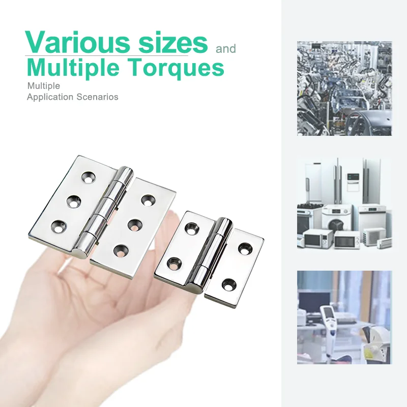 Industrial Heavy Machinery Equipment Electrical Accessories 304 Stainless Steel Hardware Folding Butterfly Hinge